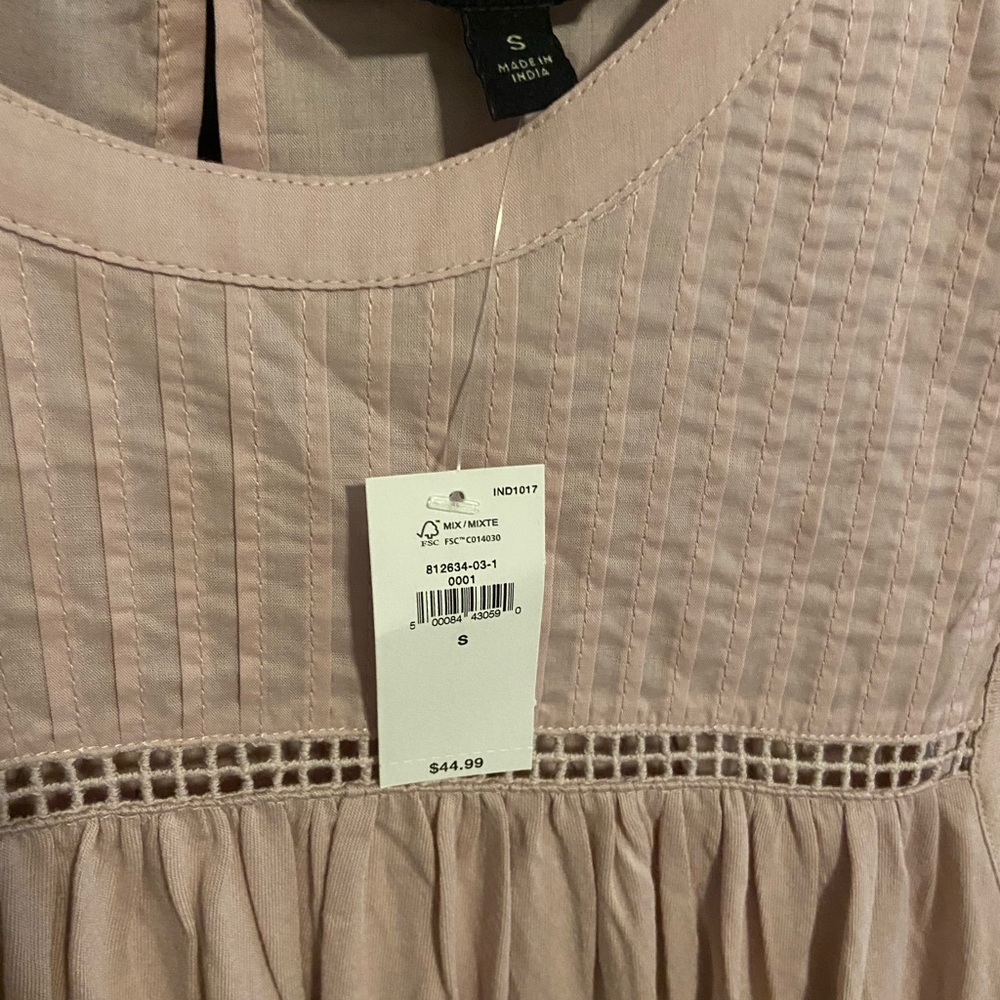 Women's Banana Republic Lilac Tank Top S - New With Tags (NWT)
